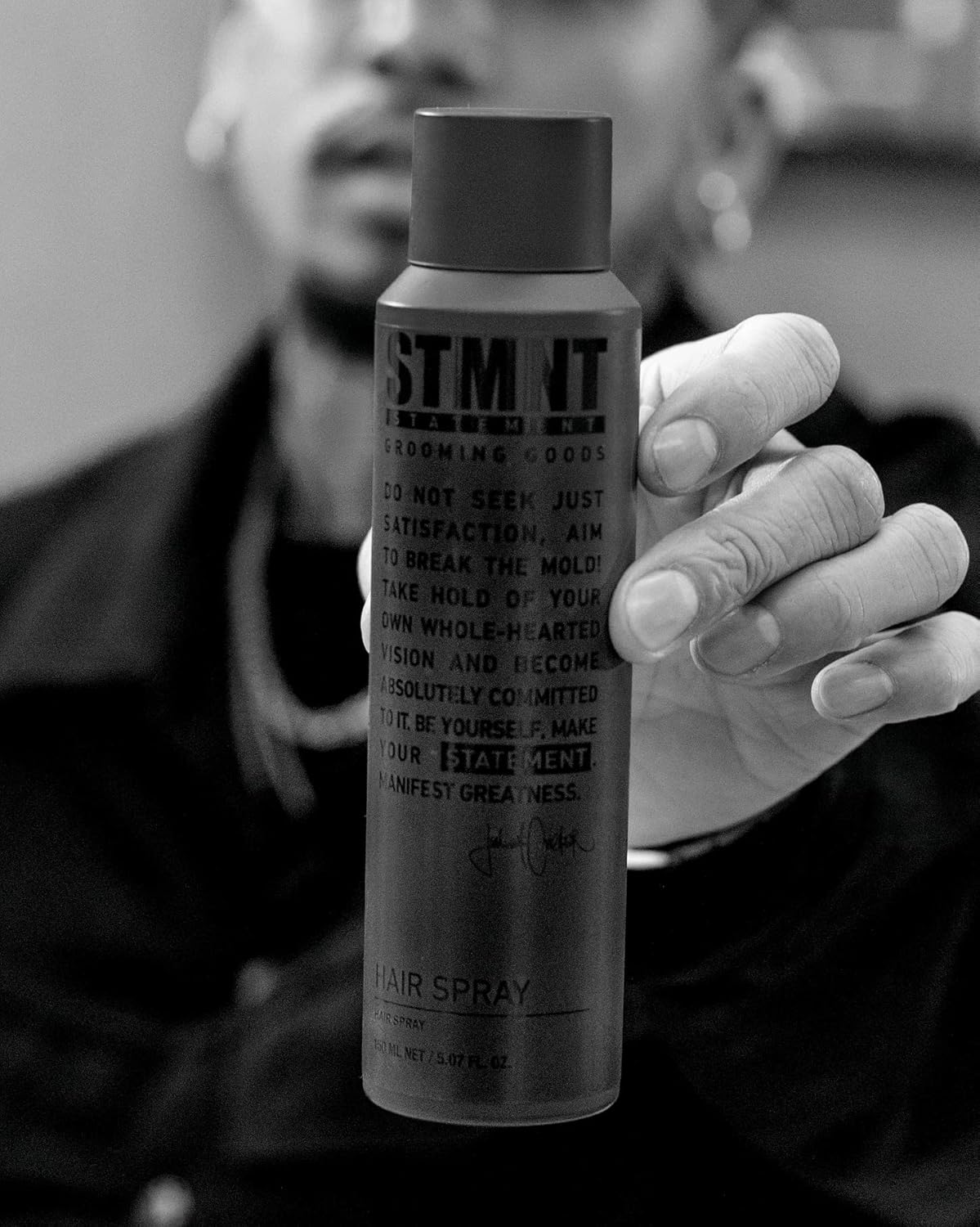 STMNT Grooming Hairspray - Lightweight Flexible Hold | Semi-Matte Finish | 5.07 oz for All Hair Types