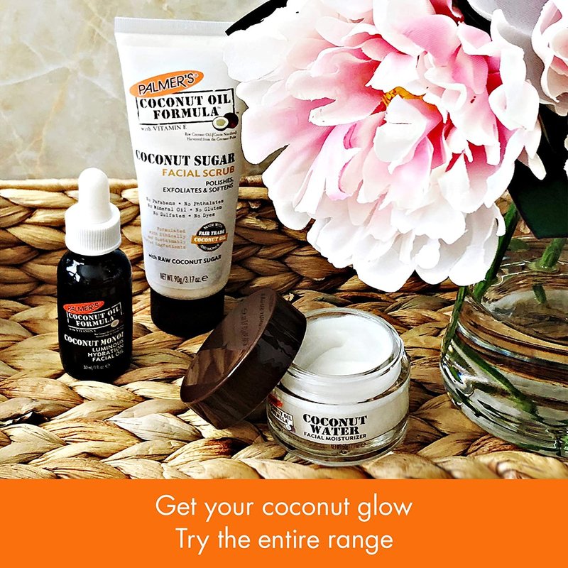Palmer's Coconut Sugar Facial Scrub 3.17 Ounce (Pack of 2)