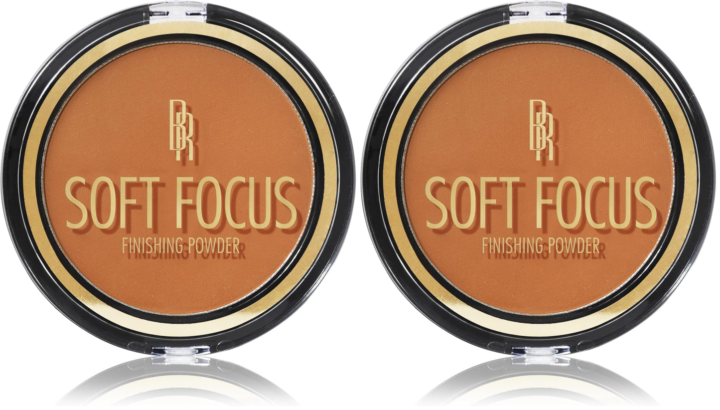 Black Radiance True Complexion Soft Focus Finishing Powder Milk Chocolate Finish (Pack of 2)