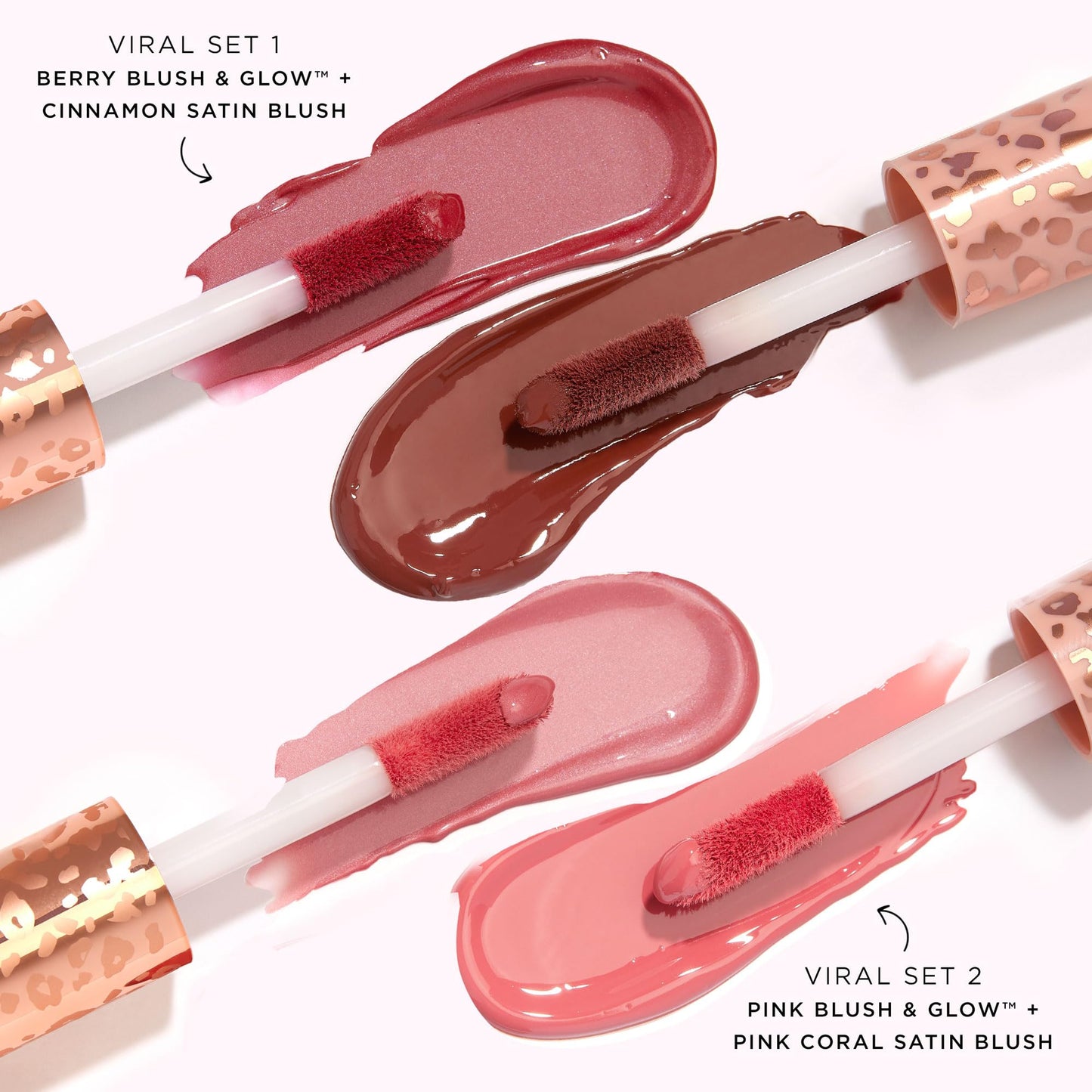tarte viral maneater must haves mascara & blush trio – Extreme Curl, Volume & Length, Longwear, Cruelty-Free, travel size, pink & pink coral