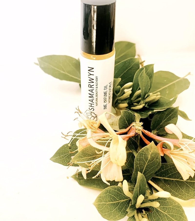 Honeysuckle Perfume Oil - Natural Organic Essential Oil Roll-On | Aromatherapy Blend