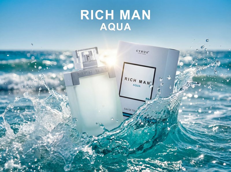 Rich Man Aqua 3.3 EDT 100 ml Men