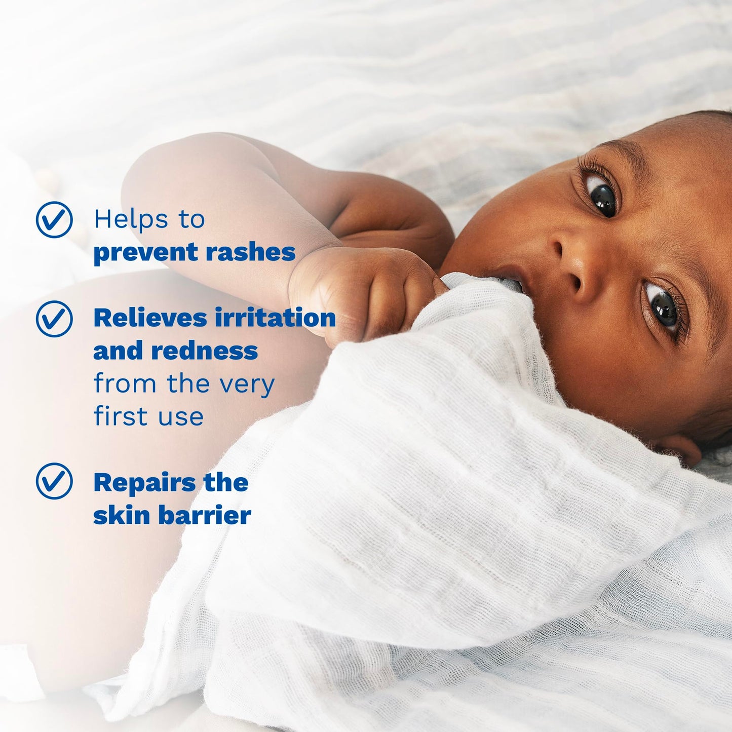 Mustela Baby Diaper Rash Cream 123 - Skin Protectant with Zinc Oxide - Fragrance Free & Paraben Free - with 98% Natural Ingredients - 3.8 Oz