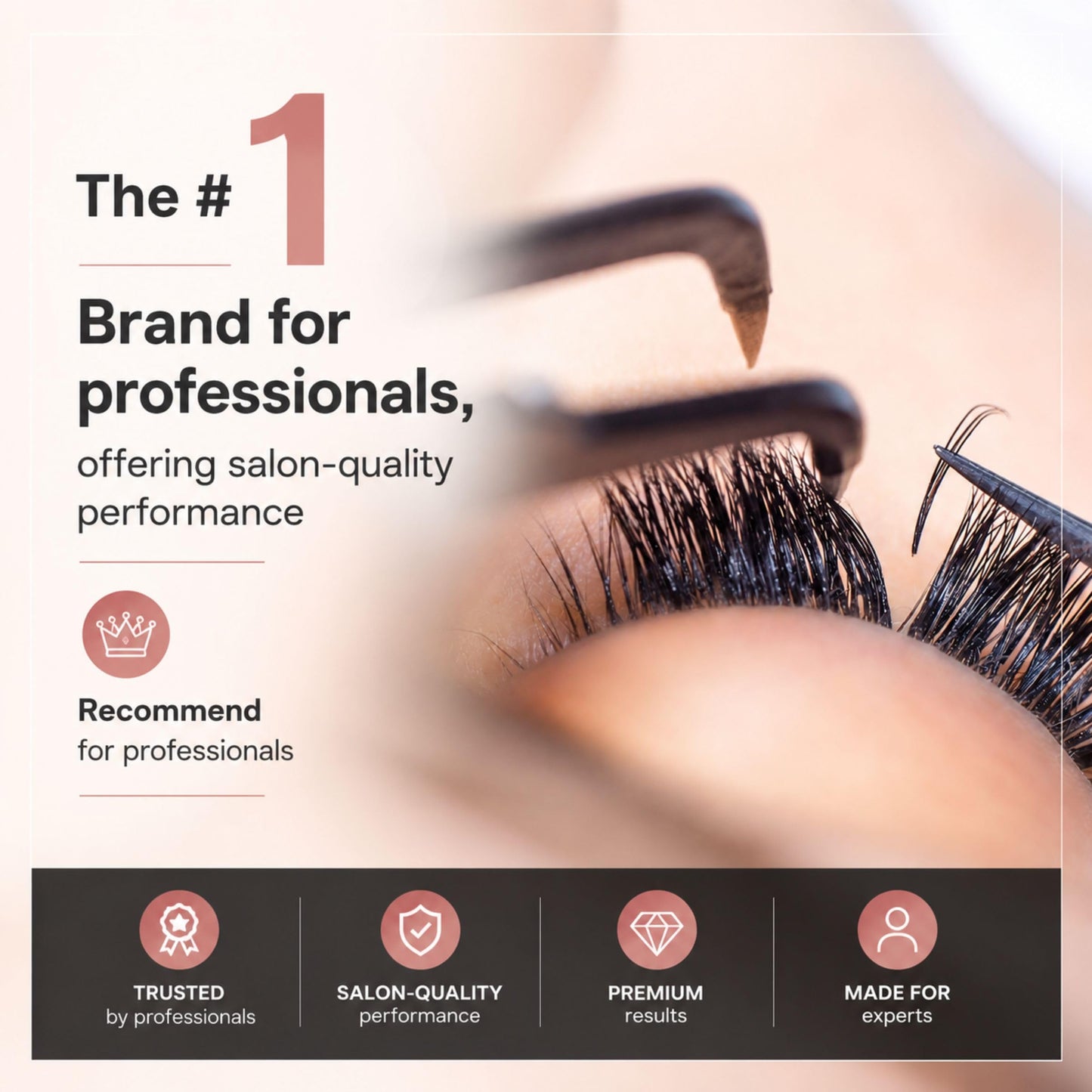 Lashmond Pro Strong Eyelash Extension Glue Ultra Black -Lash Adhesive (10 ml) / 2-3 Sec Drying time/Retention – 6 to 8 Weeks/Maximum Bonding Power/Black Adhesive for Semi-Permanent Extensions