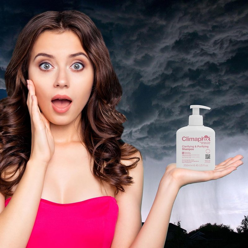 Climaplex Clarifying Shampoo & Leave-In Mist Trio | Detoxify & Protect Hair - 3 Pc Set
