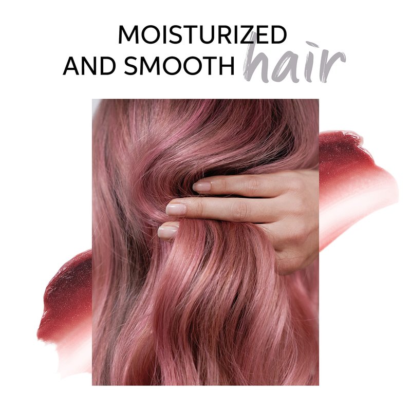 Wella Professionals Color Fresh Mask | Rose Blaze | Natural Shade | Hair Color-Depositing Mask | Vegan Formula with Avocado Oil | Zero Damage | Silicone Free | 5 Fl Oz