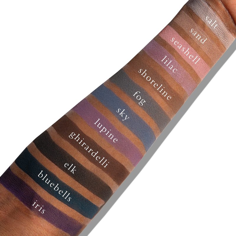 Viseart Paris Petites Pro Luxe Eyeshadow Makeup Palette (Cool Mattes)
