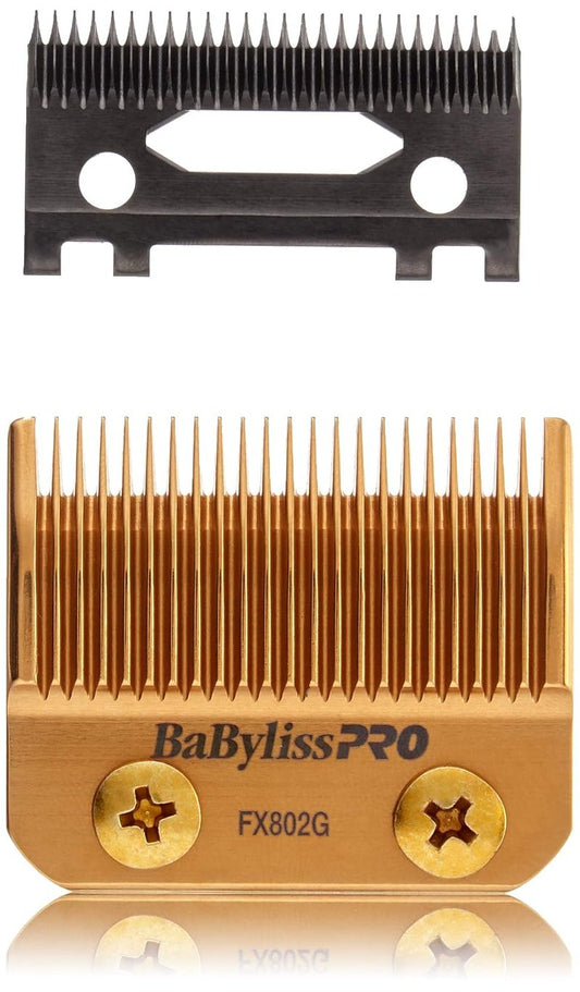 BaBylissPRO Replacement Taper Clipper Blades - Compatible with FX870, FX825, FX673 | 2-Hole Blade Systems