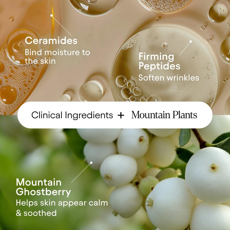 Alpyn Super Peptide & Ghostberry Moisturizer for Eczema, Wrinkle & Barrier Repair | Calm & Soothe Against Redness & Irritation (0.5 Oz)