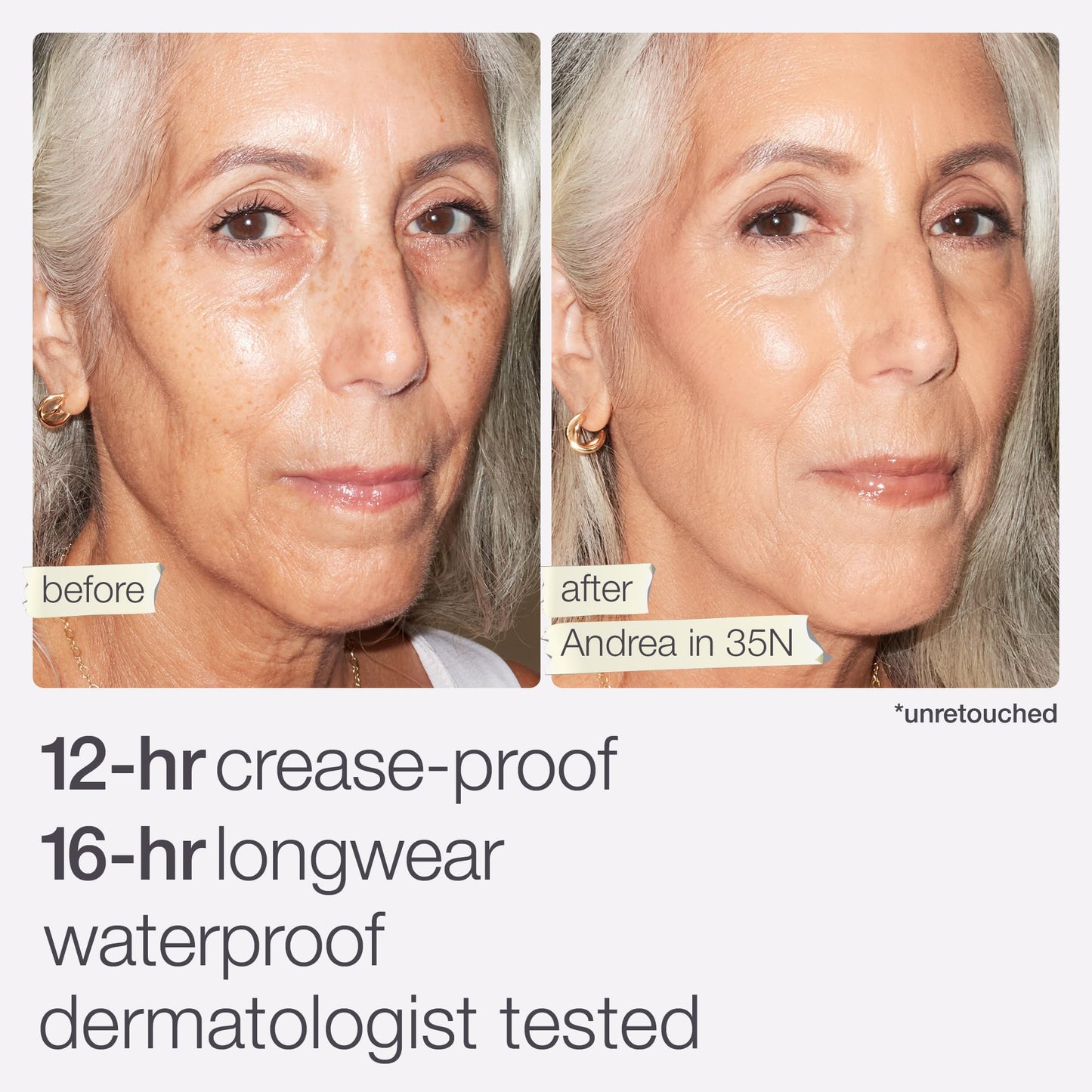 tarte shape tape concealer – Full-Coverage Creaseless Soft Matte Finish, Brightening Under-Eye & Face Makeup, 16hr Longwear, Vegan & Cruelty-Free, travel size, 51H deep honey