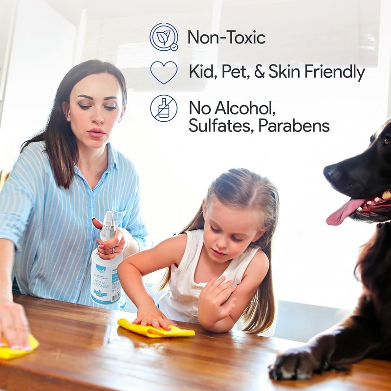 AquaCleanse Hypochlorous Acid Cleaner - All-Natural, Safe for Kids & Pets | 1 Gallon Refill
