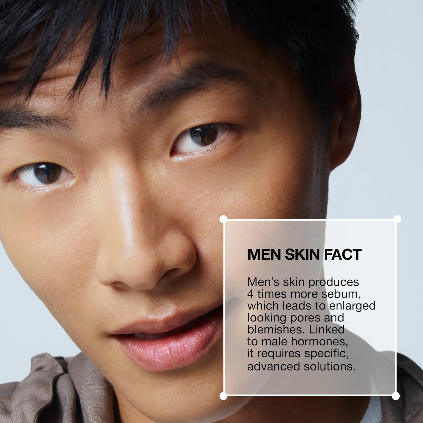 Lab Series Clear LS Mattifying Lightweight Face Moisturizer with Salicylic Acid | Men's Face Emulsion Suitable for Acne Prone Skin - Skin Care for Men - Dermatologist Tested, 1.7 Fl Oz