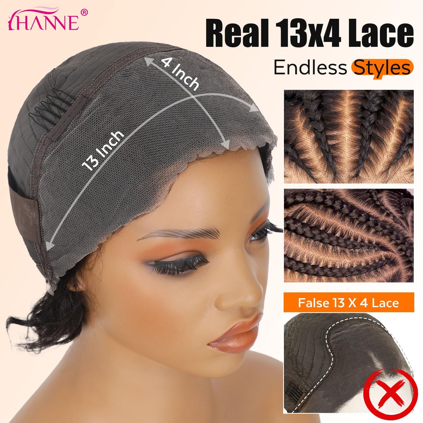 HANNE Burgundy Lace Front Short Human Hair Bob Wig 99J Wig Human Hair 12 Inch Glueless Pre Plucked with Baby Hair 180% Density Short Straight Wig Wear and Go Hair Replacement Wigs