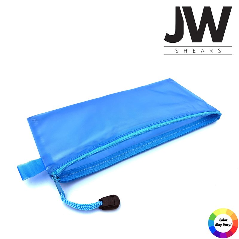 JW Professional Shears and Thinner CRX Series Combo, Cape, Comb & Case - Barber & Hair Cutting Scissors/Shears Stainless Steel