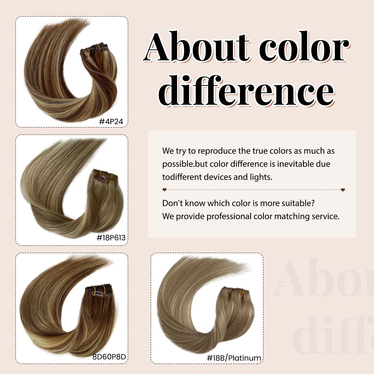 Seamless Clip in Hair Extensions Real Human Hair for Women 18 inch 70 gram Balayage Ash Brown to Platinum Blonde Soft Straight Clip in Hair Extensions 7PCS