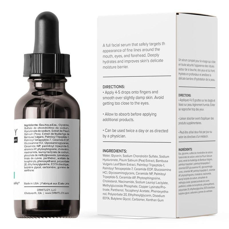 Hydrated Skin Duo - Needle-Less Serum & Peptide Night Cream for Youthful Glow