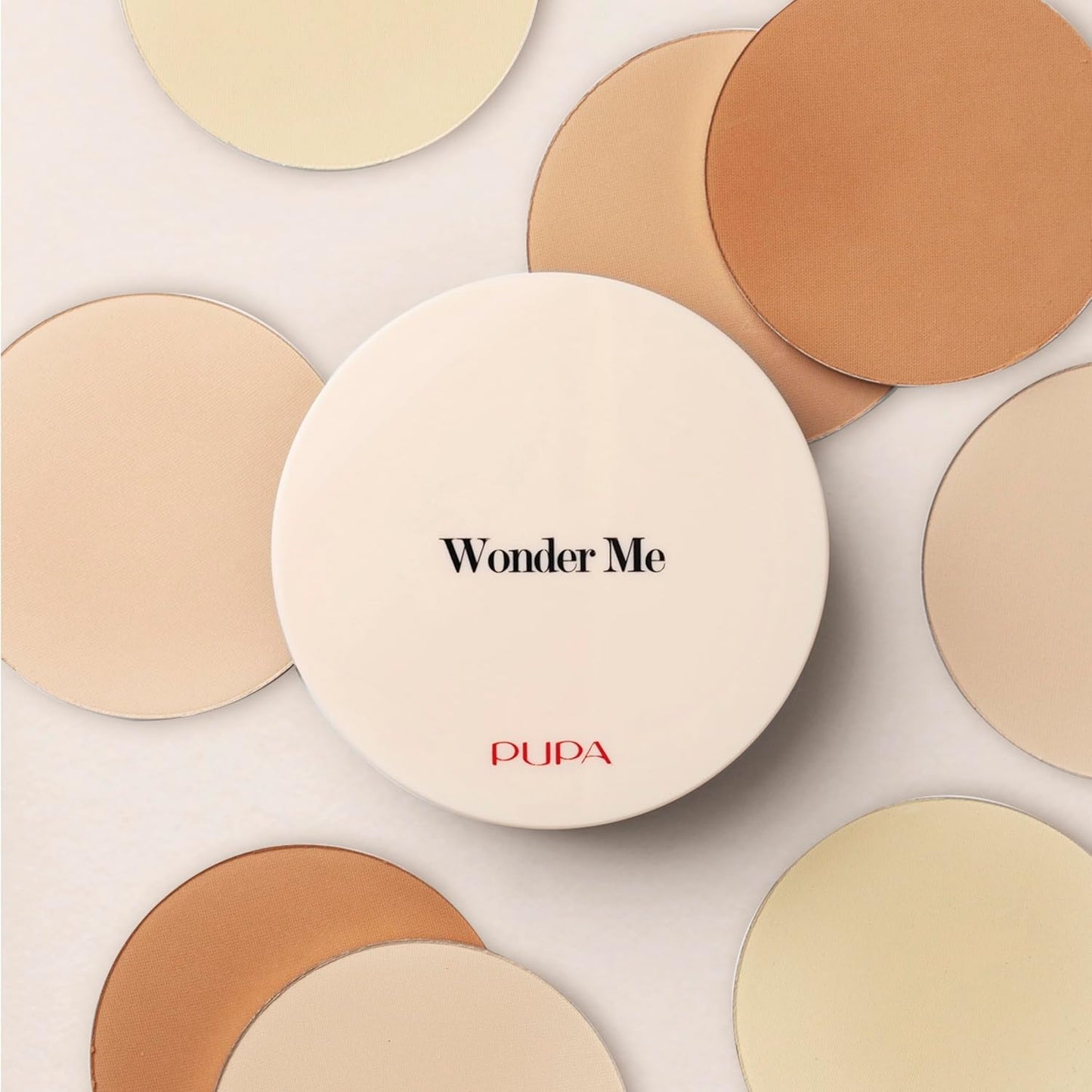 Pupa Milano Wonder Me Setting Powder - Reduces Pores & Smooths Skin Texture | Talc-Free, 010 Ivory, 0.22 oz