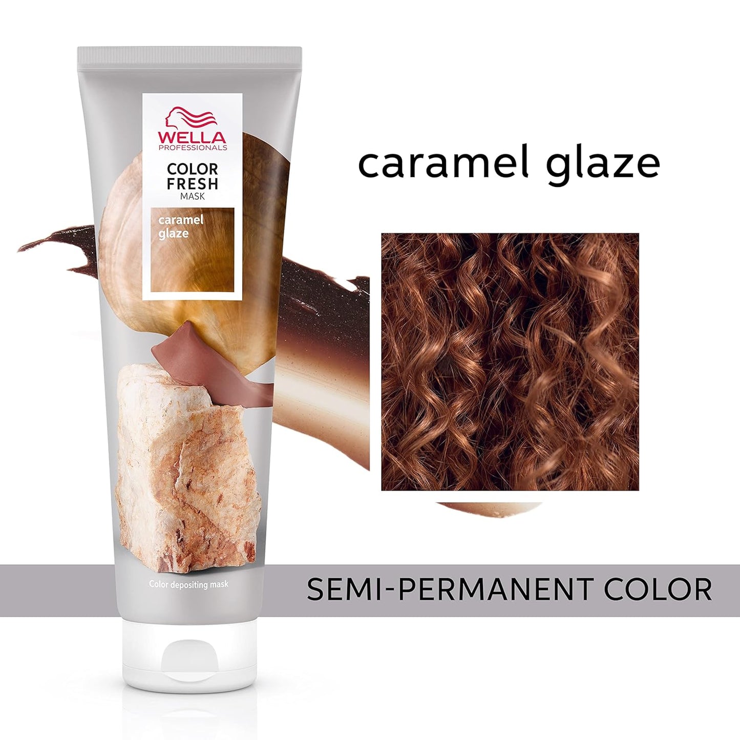 Wella Color Fresh Mask - Color-Depositing Hair Mask for Vibrant, Refreshed Color | Vegan Avocado Oil | 5 Fl Oz