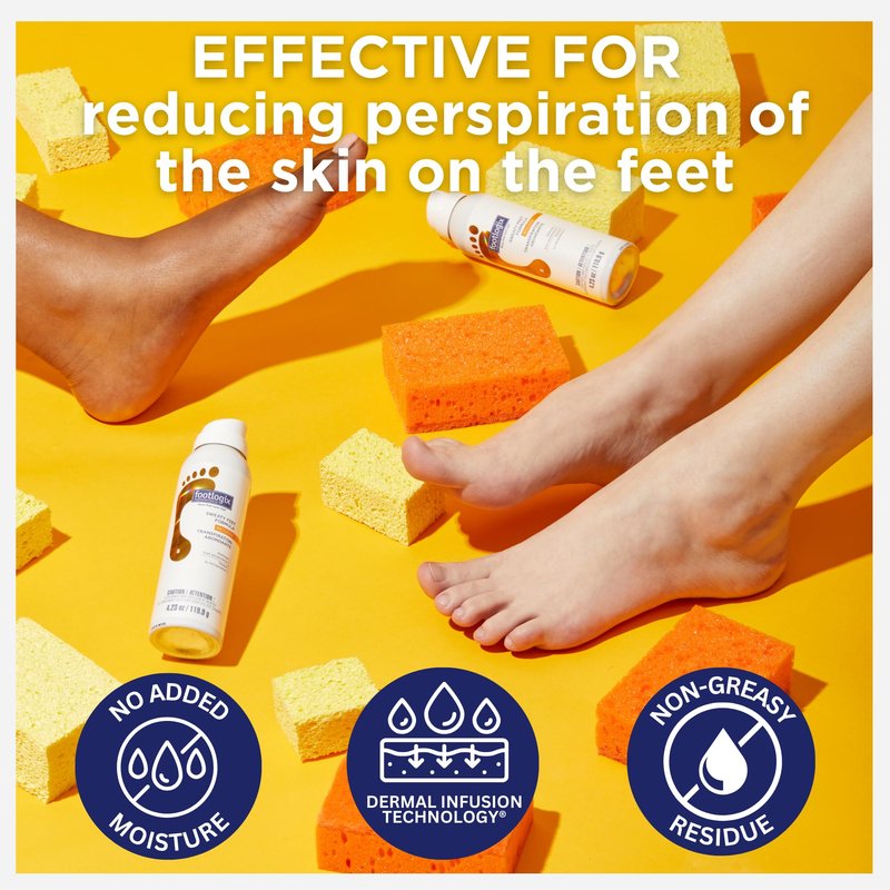 Footlogix Specialty Sweaty Feet Formula, 4.23 Ounce