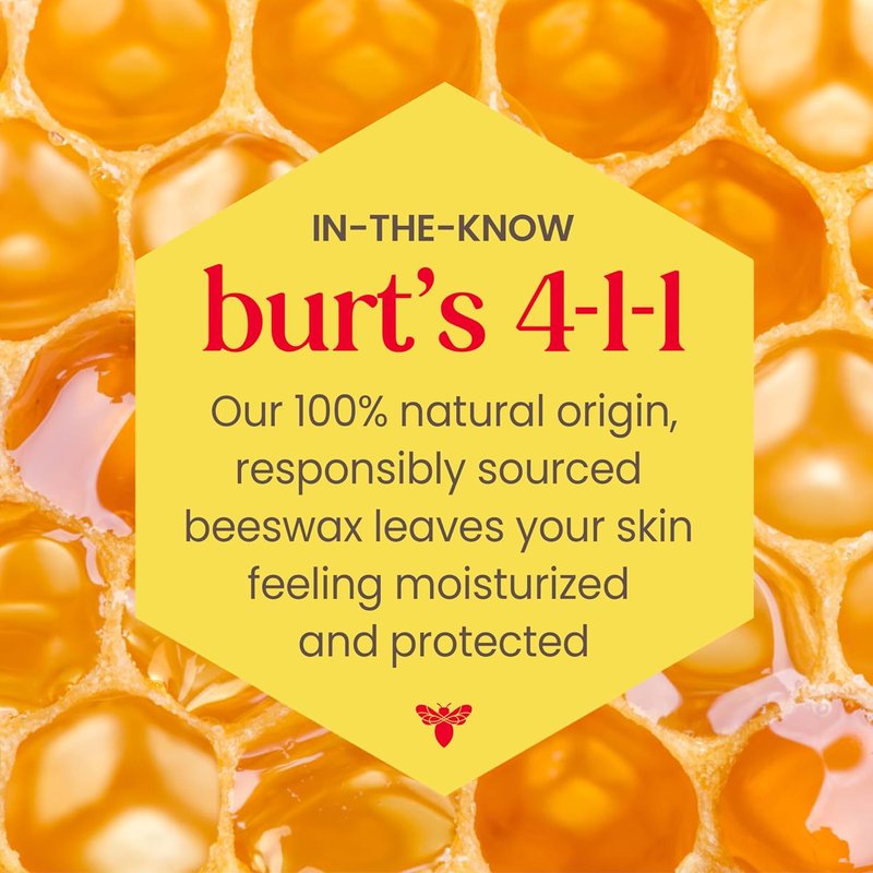 Burt's Bees Lip Shimmer - Moisturizing Tinted Lip Balm Stick | Raisin, 0.09 Oz, Buildable Color & Glowy Finish