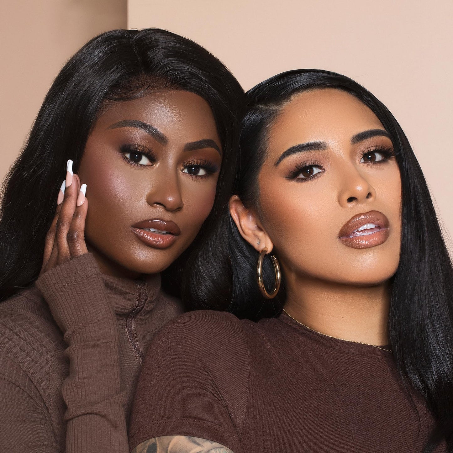Lilly Lashes Mykonos Lite in Faux Mink, Strip Lashes, Natural Lashes, Reusable False Lashes Natural Look, Lash Strips with Luxury Silk Like Fibers, No Lash Glue Included