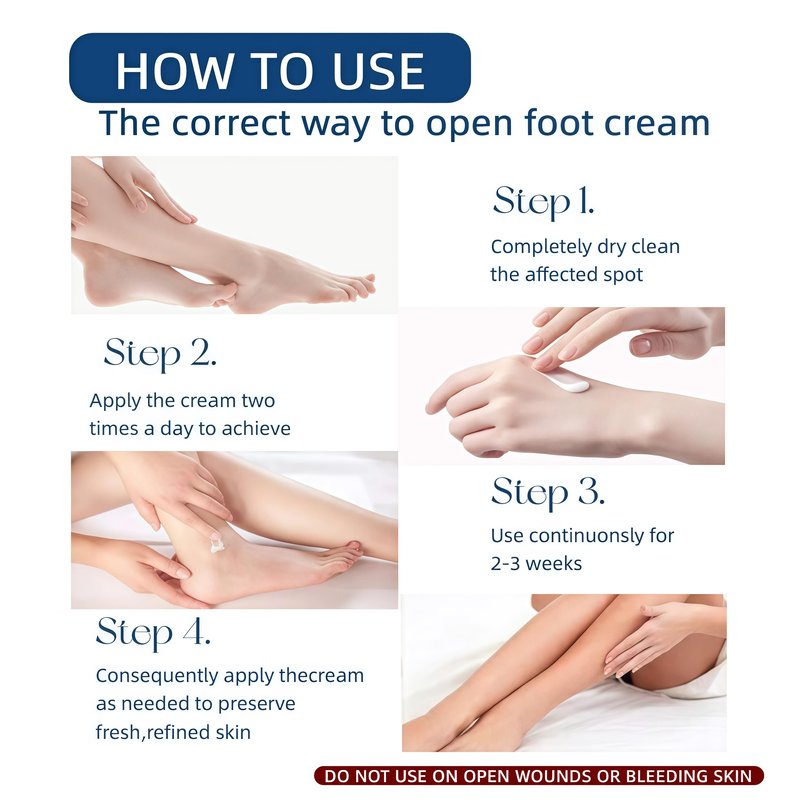 JYOVQXF 40% Urea Foot Cream with 2% Salicylic Acid Dry, Cracked Heel Treatment Callus Remover for Feet, Hands, Elbows Knees Tea Tree, Aloe Hyaluronic Acid Moisturizing Formula, 5.29 oz