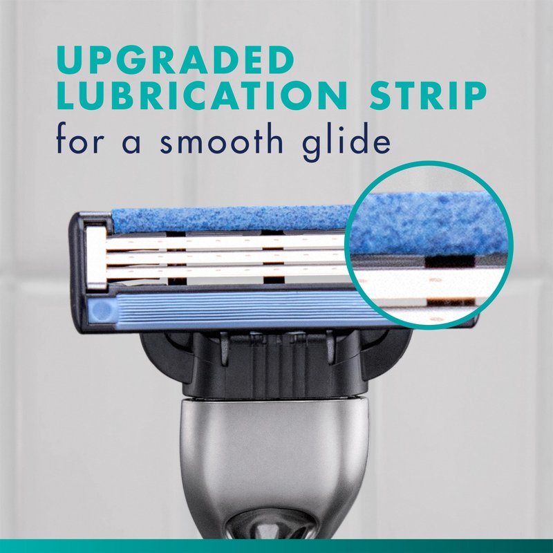 Gillette Mach3 Razor Refills for Men, 10 Razor Blade Refills