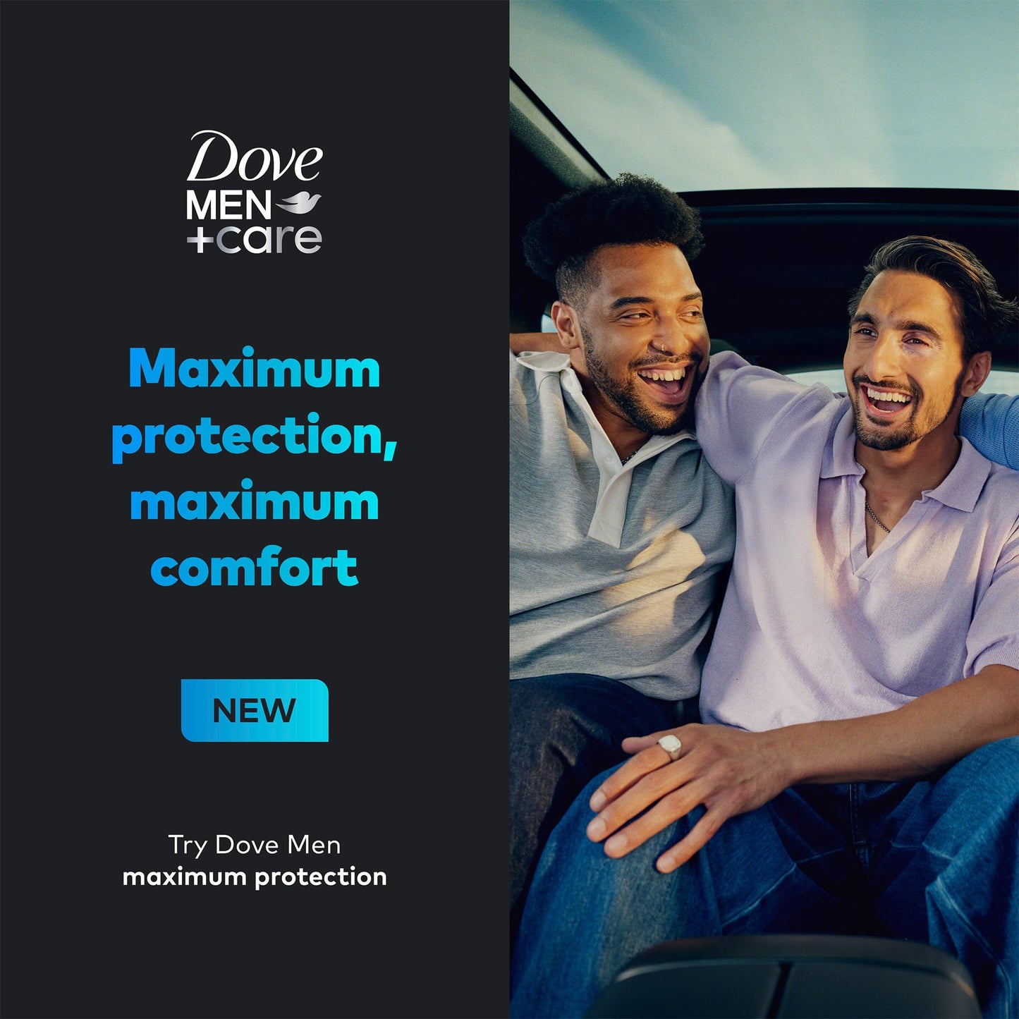 Dove Men+Care Deodorant, 96H Clinical Protection Antiperspirant, Clean Comfort 4-Pack – Prescription Strength Wetness Defense with ¼ Moisturizers, 1.7 Oz Ea