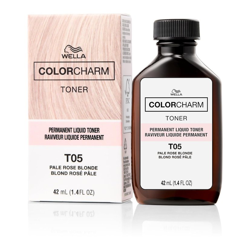 COLORCHARM Permanent Liquid Hair Toners - Neutralize Brass for Healthy Blonde Tones | Vegan & Paraben-Free