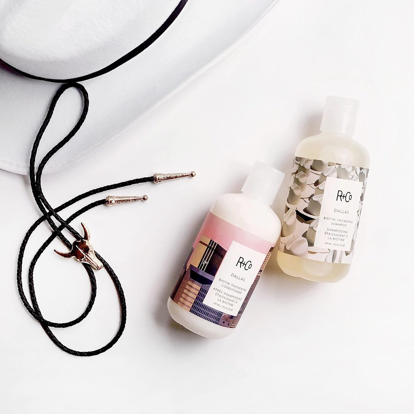 R+Co Dallas Biotin Thickening Shampoo - Nourishing & Strengthening Formula | Vegan & Cruelty-Free