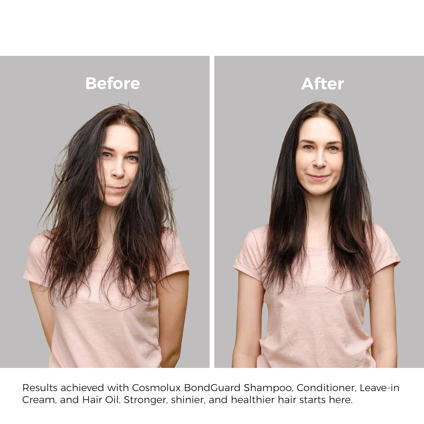 Cosmolux BondGuard Bonding Oil, Heat Protectant & Repair Oil for Damaged, Color-Treated & Frizzy Hair, Adds Shine & Tames Frizz, Lightweight & Vegan - 1.7 fl oz (50 mL)