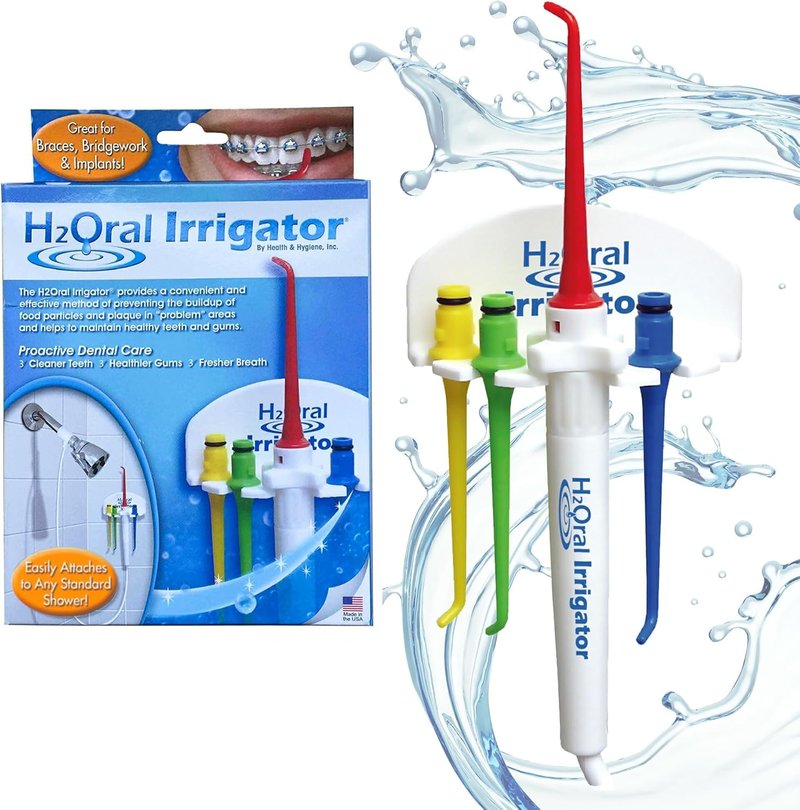 Advanced Oral Irrigator Shower Water Flosser - Superior Dental Care System for Healthy Gums | Made in U.S.A.