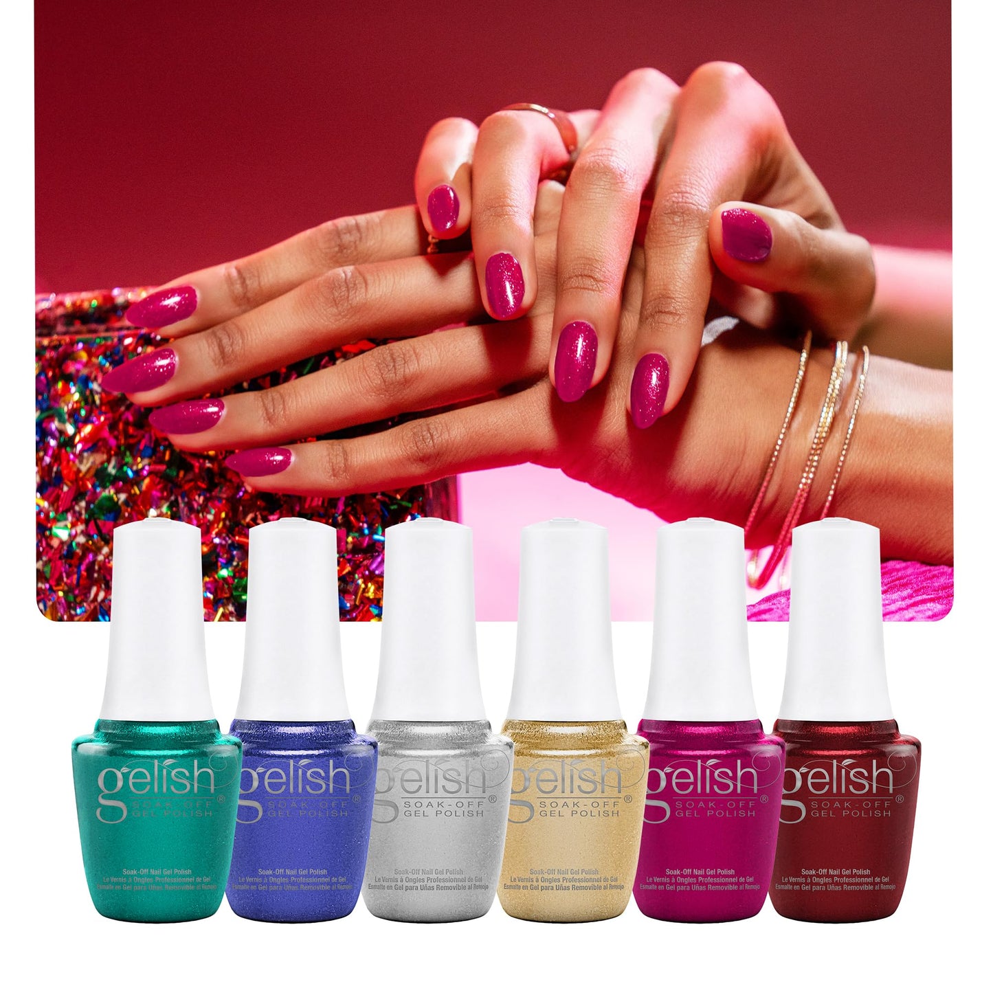 Gelish MINI A Fuzzy Feeling Collection TPO-Free Gel Nail 3pcs Bundle – Pack #2