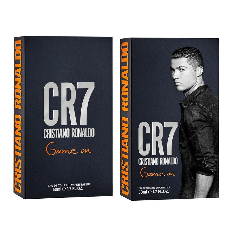 Cristiano Ronaldo CR7 Game On - Aromatic Fragrance For Men - Woody And Alluring Scent - Tropical And Dense Essence - A Dark And Sophisticated Aesthetic - Bold And Long Wearing - 1.7 Oz EDT Spray