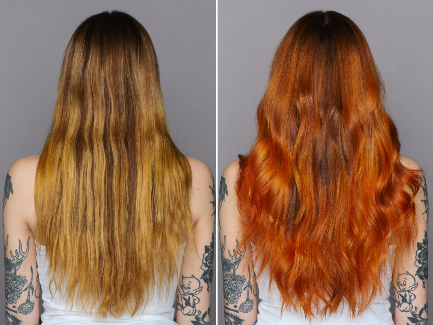 GDY DYEposit Color Depositing Conditioner (Copper) and Semi Permanent Hair Dye (Riot)