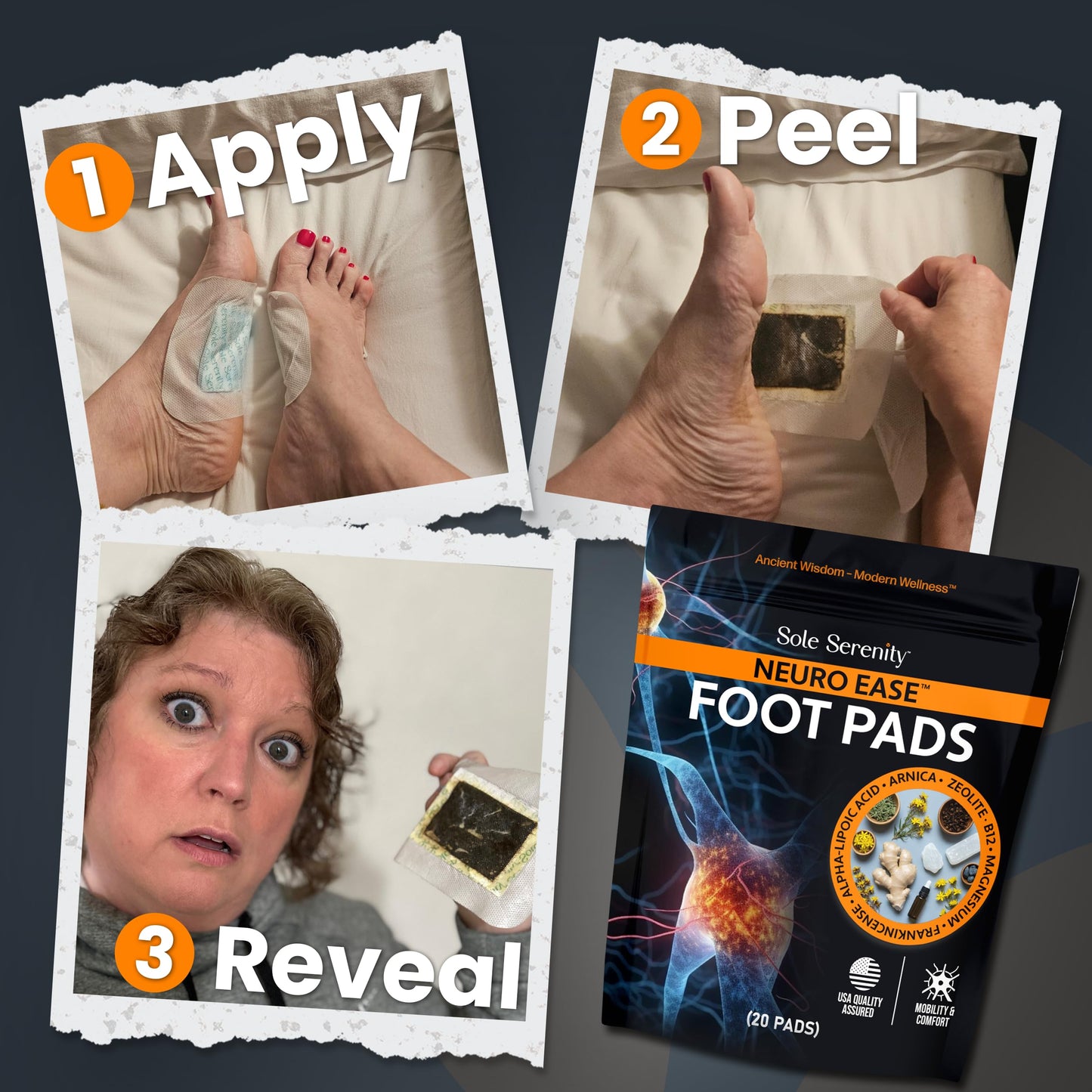 Sole Serenity NeuroEase Foot Pads