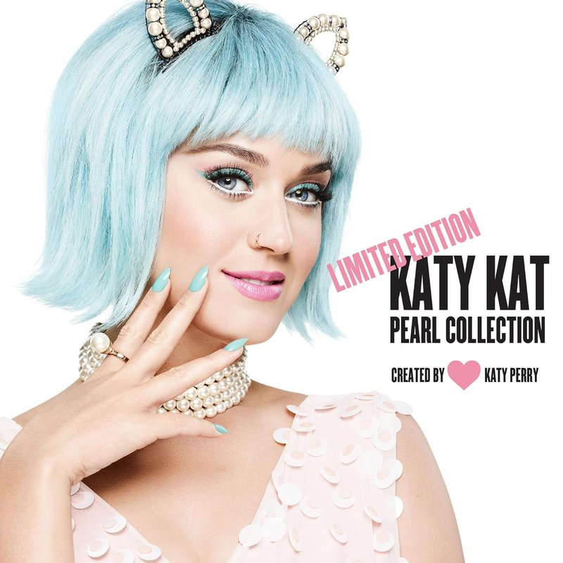 Katy Kat Pearl Lipstick - Purrty In Pink | Long-Lasting Color, 0.12 Ounce