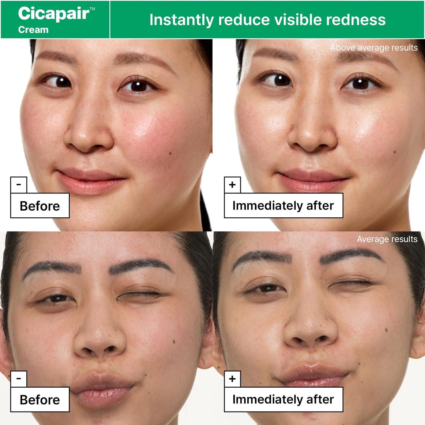 Dr.Jart+ Cicapair Redness Rescue Regimen Korean Skin Care Set with Centella Asiatica | 4 Piece Travel Size Value Gift Set | Gifts for Women
