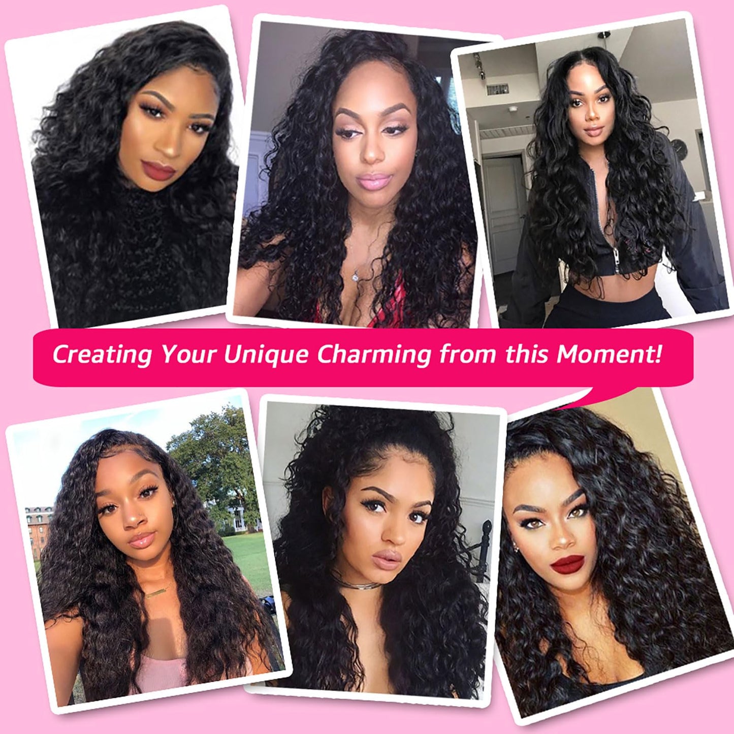 10A Brazilian Water Wave Human Hair Bundles, 100% Unprocessed Virgin Hair Extensions, 20 Inch Wet and Wavy Natural Color for Women, 1 Bundle