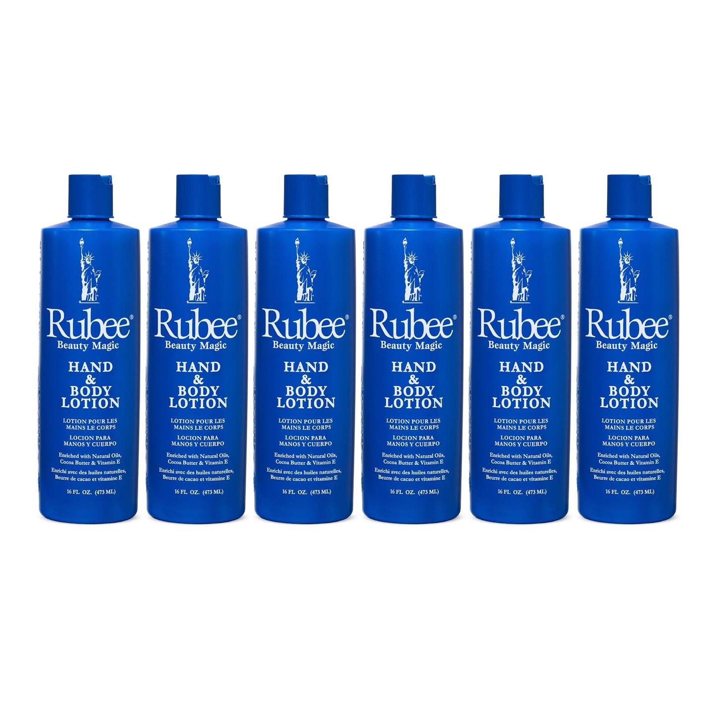 Rubee Beauty Magic Hand & Body Lotion 16 Oz. (Case of 6)