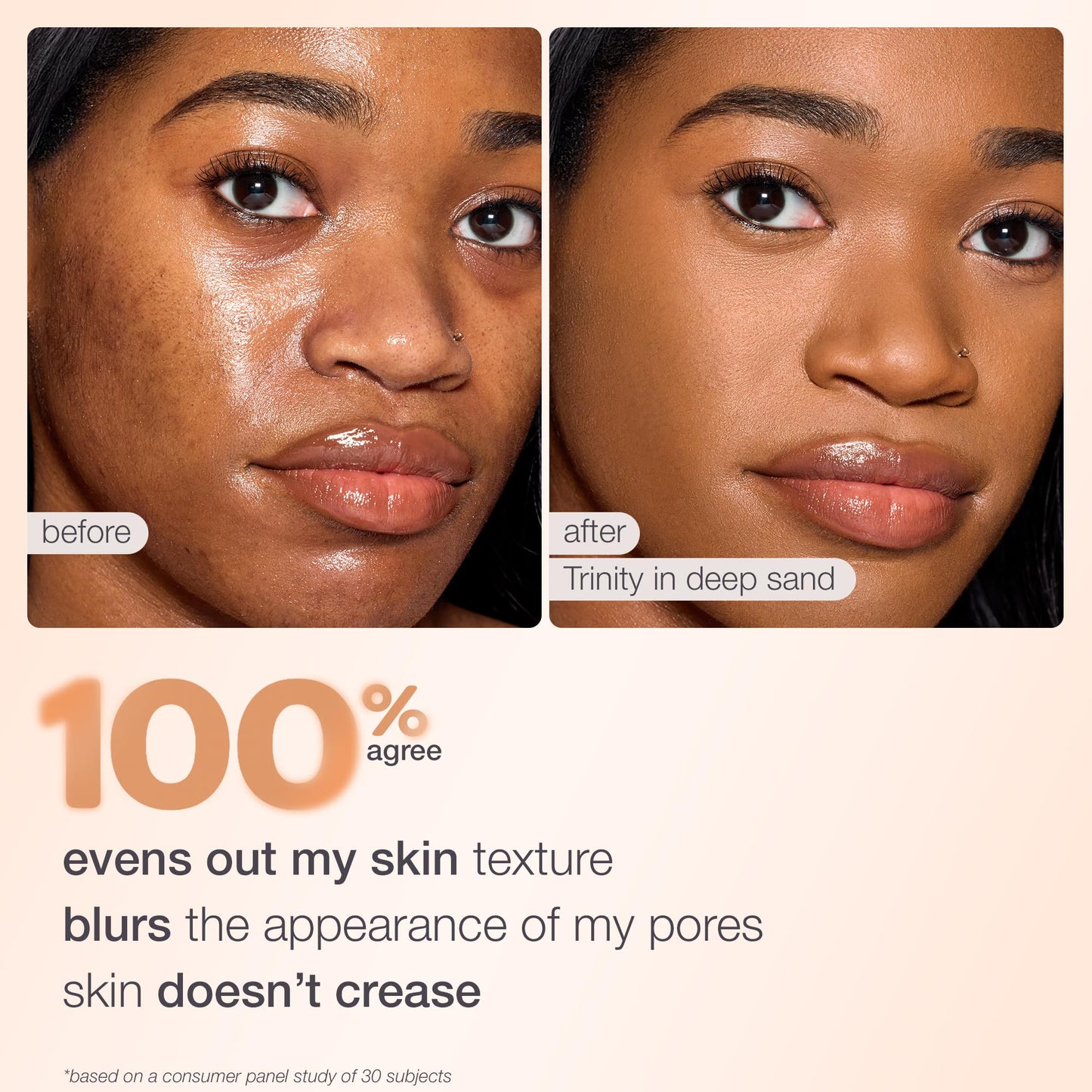 tarte BB blur tinted moisturizer Broad Spectrum SPF 30 – Medium Buildable Coverage with Natural Lightweight Matte Finish, Vegan & Cruelty-Free, full size, mahogany