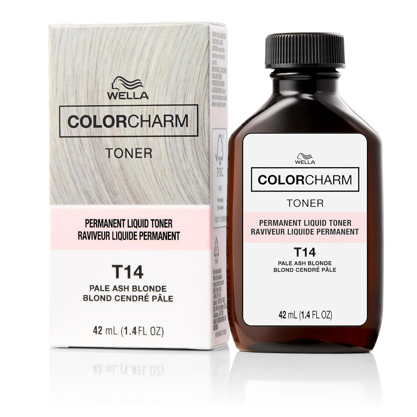 COLORCHARM Permanent Liquid Hair Toners - Neutralize Brass for Healthy Blondes | Vegan & Paraben-Free
