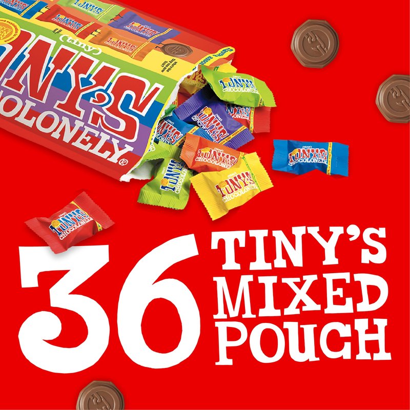 Tony’s Chocolonely Assorted Chocolate Candy Pieces, Belgian Milk & Dark Chocolate, Caramel Sea Salt, Almond Sea Salt, Honey Almond Nougat, Pretzel Toffee, Quality Fairtrade Cocoa, 36 Count, 11.28 Oz