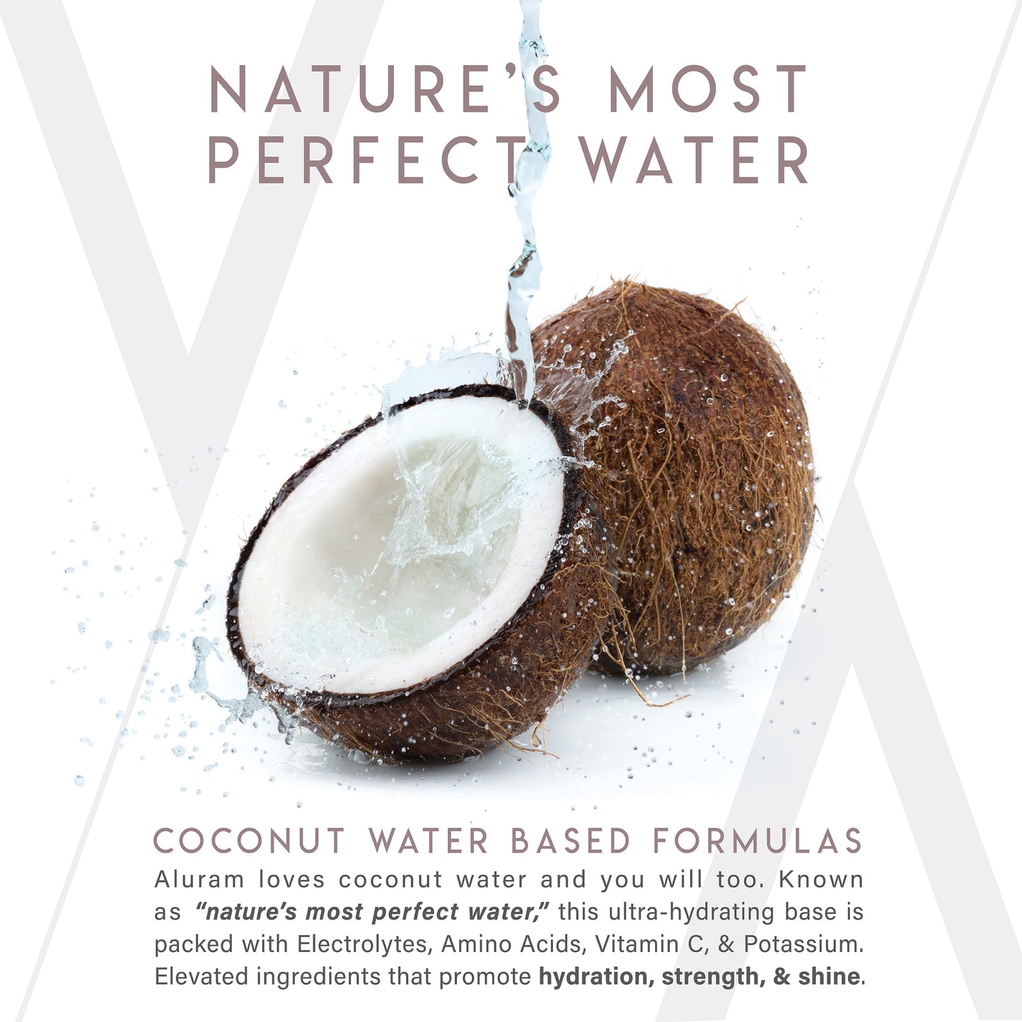 ALURAM Curl Conditioner, Clarifying Coconut Water Infused Hydration, Lightweight Moisture For Curly Hair, 33.8 Fl Oz