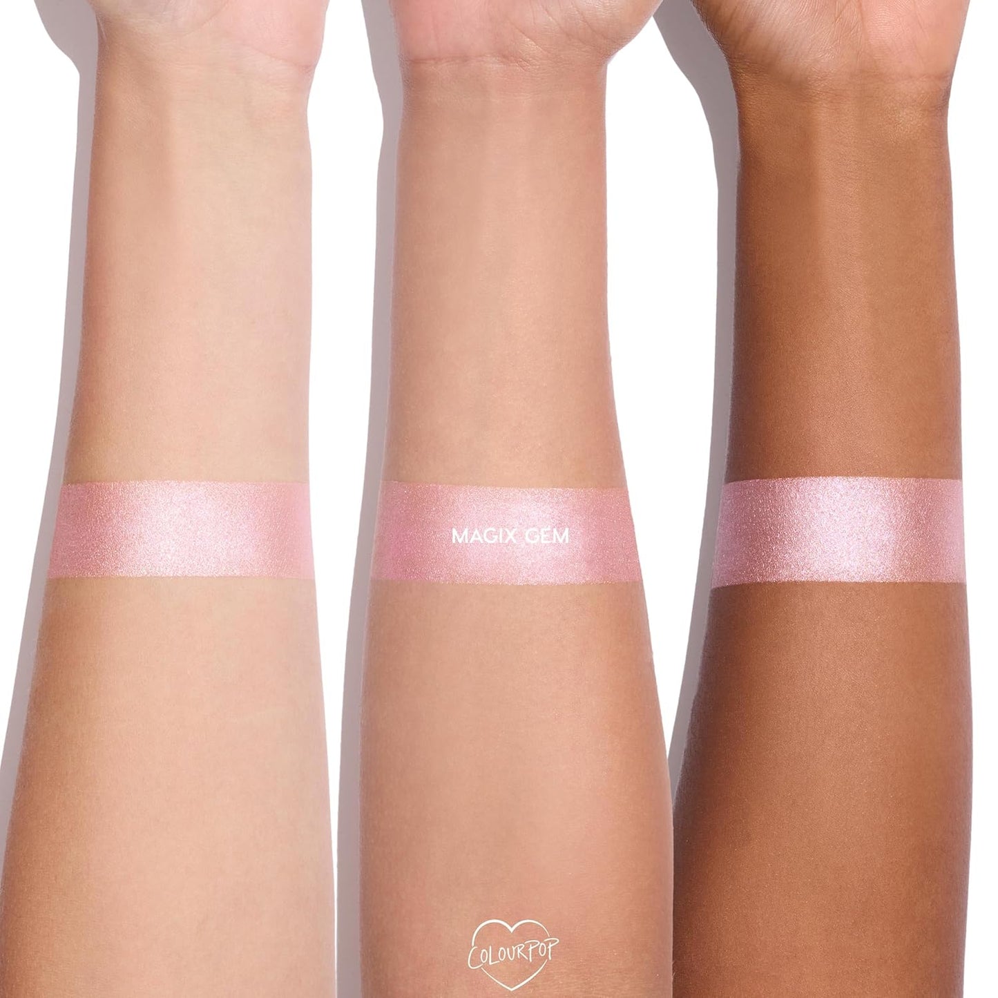 ColourPop Winx Club Super Shock Highlighter - High-Pigment Crème-Powder Face Makeup | Buildable & Blendable Magix Gem (0.15 oz)