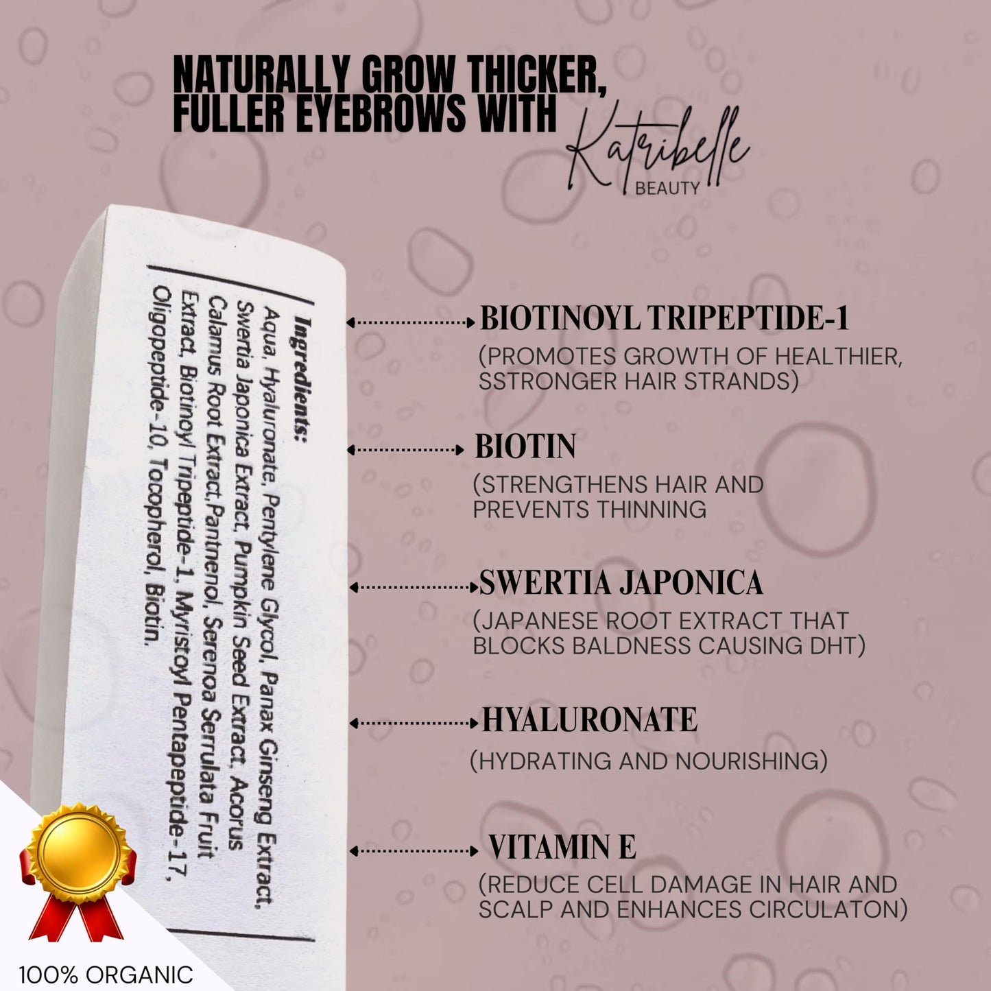 Eyebrow serum