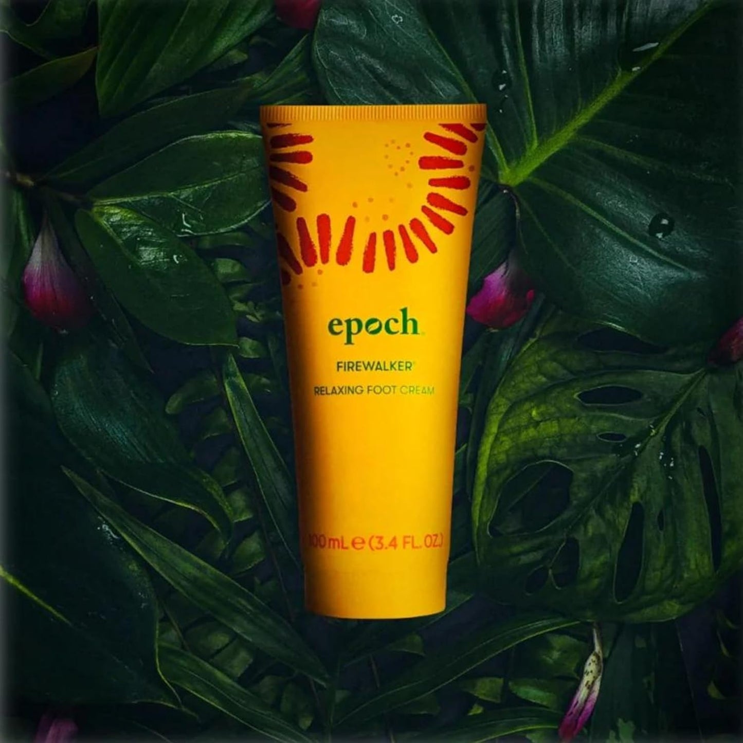 Nu Skin Epoch Firewalker Foot Cream - Soothing Moisturizer with Hawaiian Ti Leaf & Babassu Oil | 3.4 Fl Oz | Travel Essential