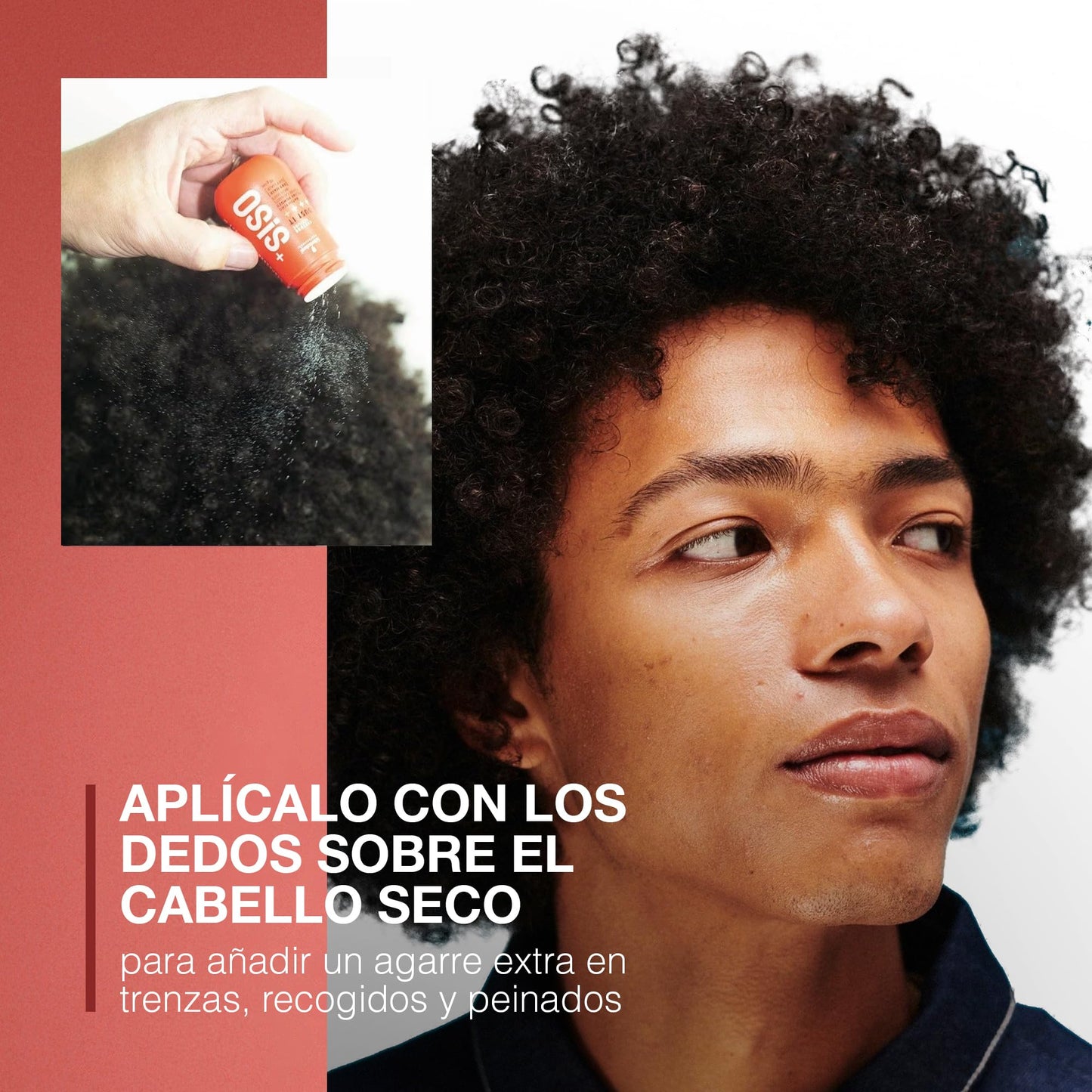 OSiS+ Dust It - Mattifying and Texturizing Volume Powder – Long-Lasting Hold, Strong Control and Separation for Different Hair Styles