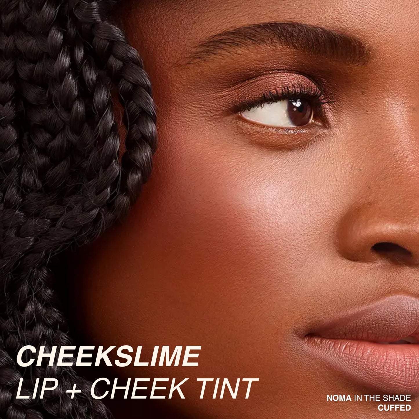 Freck Beauty CHEEKSLIME Lip and Cheek Tint, 15ml | Liquid Cream Blush Makeup, Long Lasting Pigmented Natural Skin Finish | Blends Seamlessly, Dries Down | Big Thrills (Warm Deep Rose)