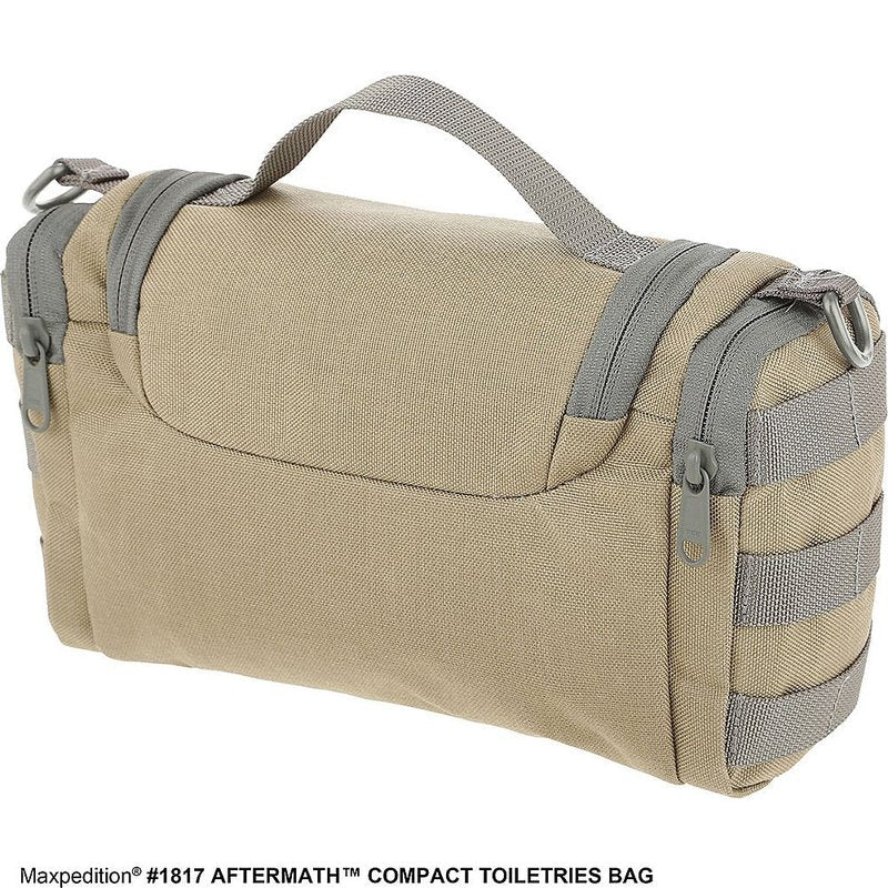 Aftermath Compact Toiletries Bag (Khaki)